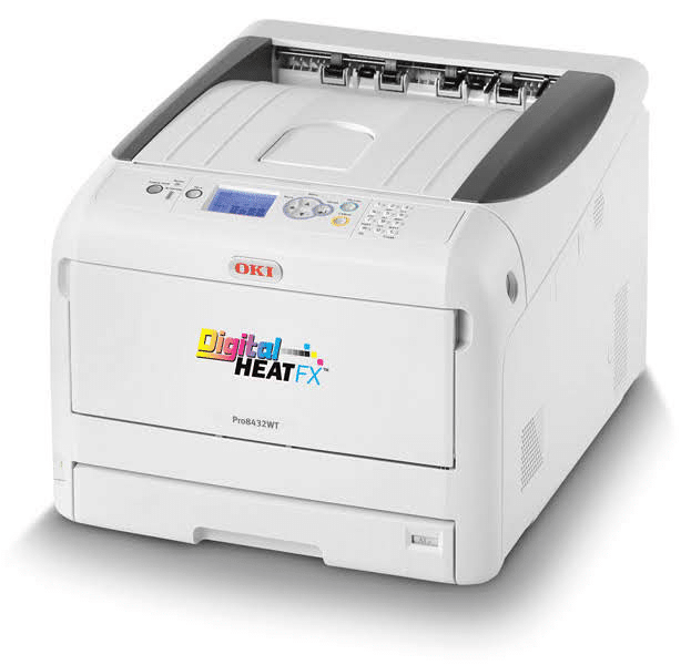 image of the white toner printer model 8432wt